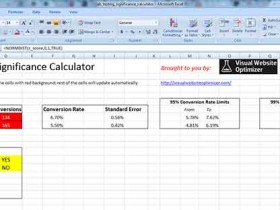 A/B测试显著性计算器