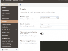WordPress AMP插件如何安装百度统计代码/GTM、GA