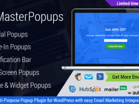广告弹窗WordPress插件-Master Popups & Convert Pro