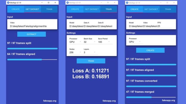 视频AI换脸软件fakeapp下载2.2.0及安装使用教程