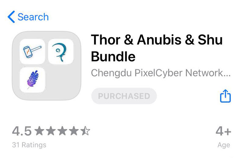 苹果thor锤子软件下载-最新账号分享-thor三件套下载